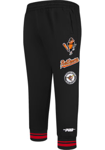 Pro Standard Baltimore Orioles Toddler Black Retro Classics Bottoms Sweatpants