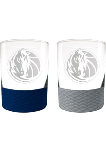 Dallas Mavericks Commissioner Set Rock Glass - White