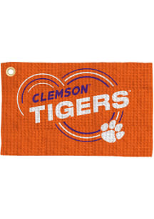 Clemson Tigers Waffle Golf Towel
