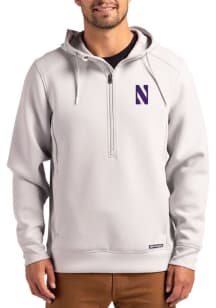Cutter and Buck Northwestern Wildcats Mens Purple Roam Hood