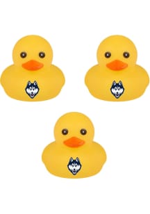 UConn Huskies Navy Blue 3pk Rubber Duck