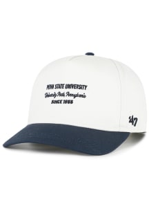 47 Penn State Nittany Lions Contemporary Two Tone Hitch Adjustable Hat - Natural