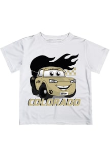 Vive La Fete Colorado Buffaloes Infant Full Speed Short Sleeve T-Shirt White