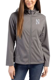 Cutter and Buck Northwestern Wildcats Womens Purple Evoke Light Weight Jacket