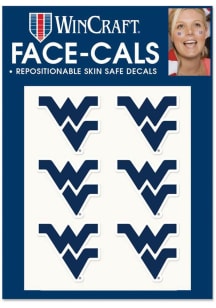 West Virginia Mountaineers 6 Pack Graphic Tattoo