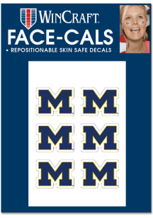 Michigan Wolverines 6 Pack Tattoo