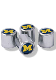Michigan Wolverines 4 Pack Auto Accessory Valve Stem Cap