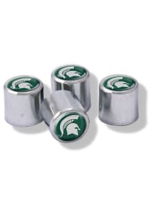 Michigan State Spartans 4 Pack Auto Accessory Valve Stem Cap