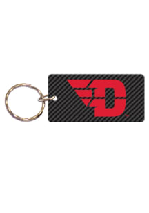 Dayton Flyers Carbon Keychain - Red