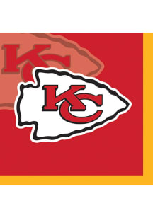Kansas City Chiefs 16 Pack Beverage Napkins