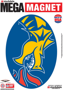 Drexel Dragons 5x7 Car Magnet - Blue
