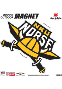 Northern Kentucky Norse 6x6 Car Magnet - Gold
