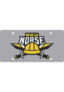 Northern Kentucky Norse Gold Acrylic Logo Car Accessory License Plate