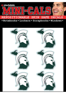 Michigan State Spartans 6pk State Shape Tattoo