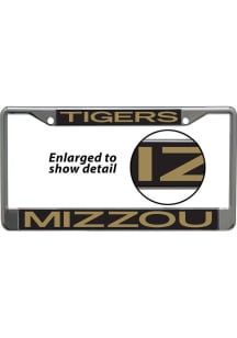 Missouri Tigers Mirror License Plate Frame - Black