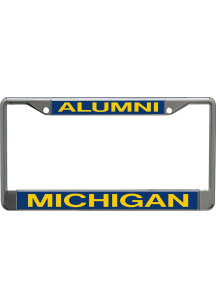 Michigan Wolverines Alumni License Plate Frame - Blue