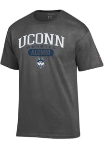 Champion UConn Huskies Charcoal Pill Alumni Jersey Short Sleeve T Shirt