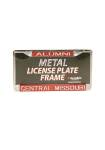Central Missouri Mules Alumni License Plate Frame - Silver