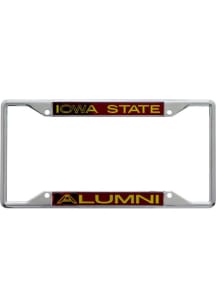 Iowa State Cyclones Alumni License Plate Frame - Black