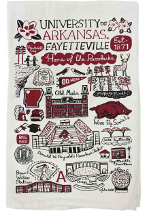 Arkansas Razorbacks Julia Gash Red Towel