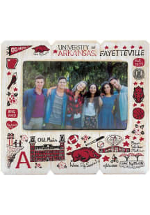 Arkansas Razorbacks Julia Gash Red Picture Frame - Red