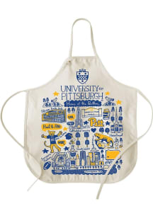 Pitt Panthers Julia Gash Canvas BBQ Apron
