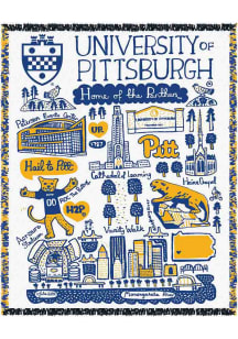 Pitt Panthers Julia Gash Tapestry Blanket