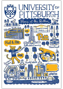 Pitt Panthers Julia Gash Unframed Poster