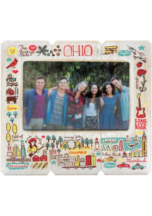 Ohio Julia Gash Picture Frame - Red