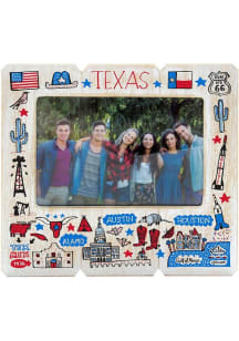 Texas Julia Gash Picture Frame - Red