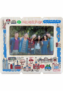 Philadelphia Julia Gash Picture Frame - Red