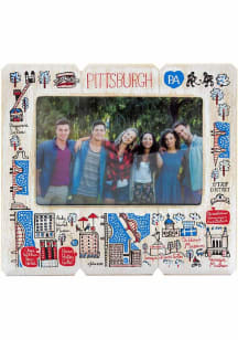 Pittsburgh Julia Gash Picture Frame - Red