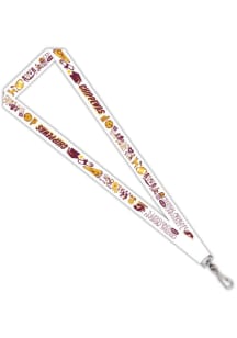 Central Michigan Chippewas Julia Gash Satin Lanyard - Maroon