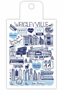 Wrigleyville Julia Gash Stickers - Blue