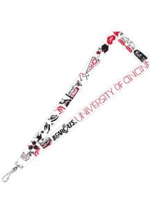 Cincinnati Bearcats Julia Gash Satin Lanyard - Red