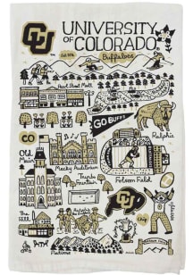 Colorado Buffaloes Julia Gash Natural Towel