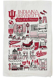 Indiana Hoosiers Julia Gash Natural Towel