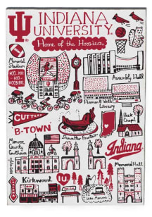 Indiana Hoosiers Julia Gash Jumbo Magnet