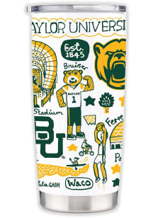 Baylor Bears Julia Gash Stainless Steel Tumbler - Green