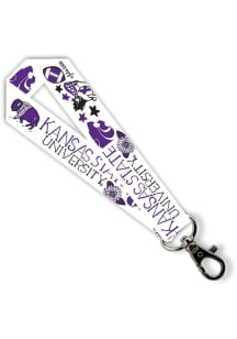 K-State Wildcats Julia Gash Keychain - Purple