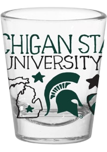 Michigan State Spartans Julia Gash Shot Glass