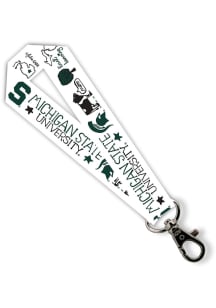 Michigan State Spartans Julia Gash Keychain - Green