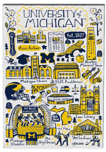 Michigan Wolverines Julia Gash Magnet