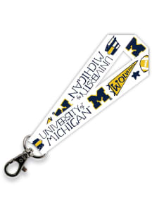Michigan Wolverines Julia Gash Keychain - Blue