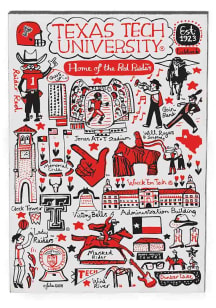 Texas Tech Red Raiders Julia Gash Magnet