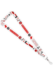 Texas Tech Red Raiders Julia Gash Lanyard - Red
