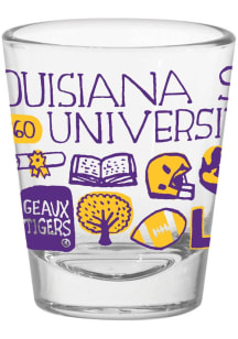 LSU Tigers Julia Gash Shot Glass