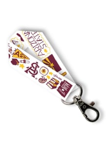 Arizona State Sun Devils Julia Gash Keychain - Red