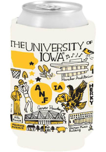 Iowa Hawkeyes Julia Gash Style Coolie - Yellow