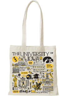 Iowa Hawkeyes Yellow Julia Gash Tote